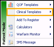 Clinical Templates