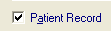 CM PRV Patient Record Ticked
