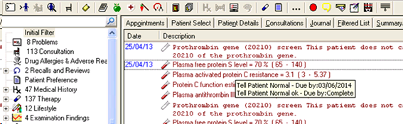 Test Tool Tip - Action Required