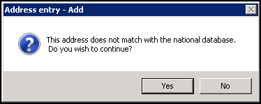 Address Checker - England and Wales only