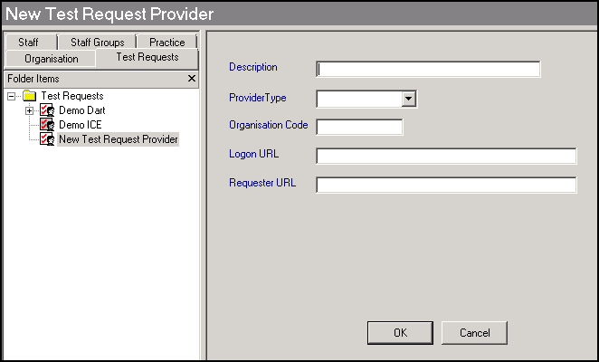 Setting Up Test Requests Providers