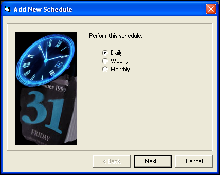 Adding a New Vision Task(s) to the Schedule