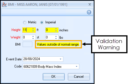 BMI Calculator
