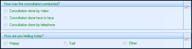 The clear function has been removed from non-coded controls where no previous data exists