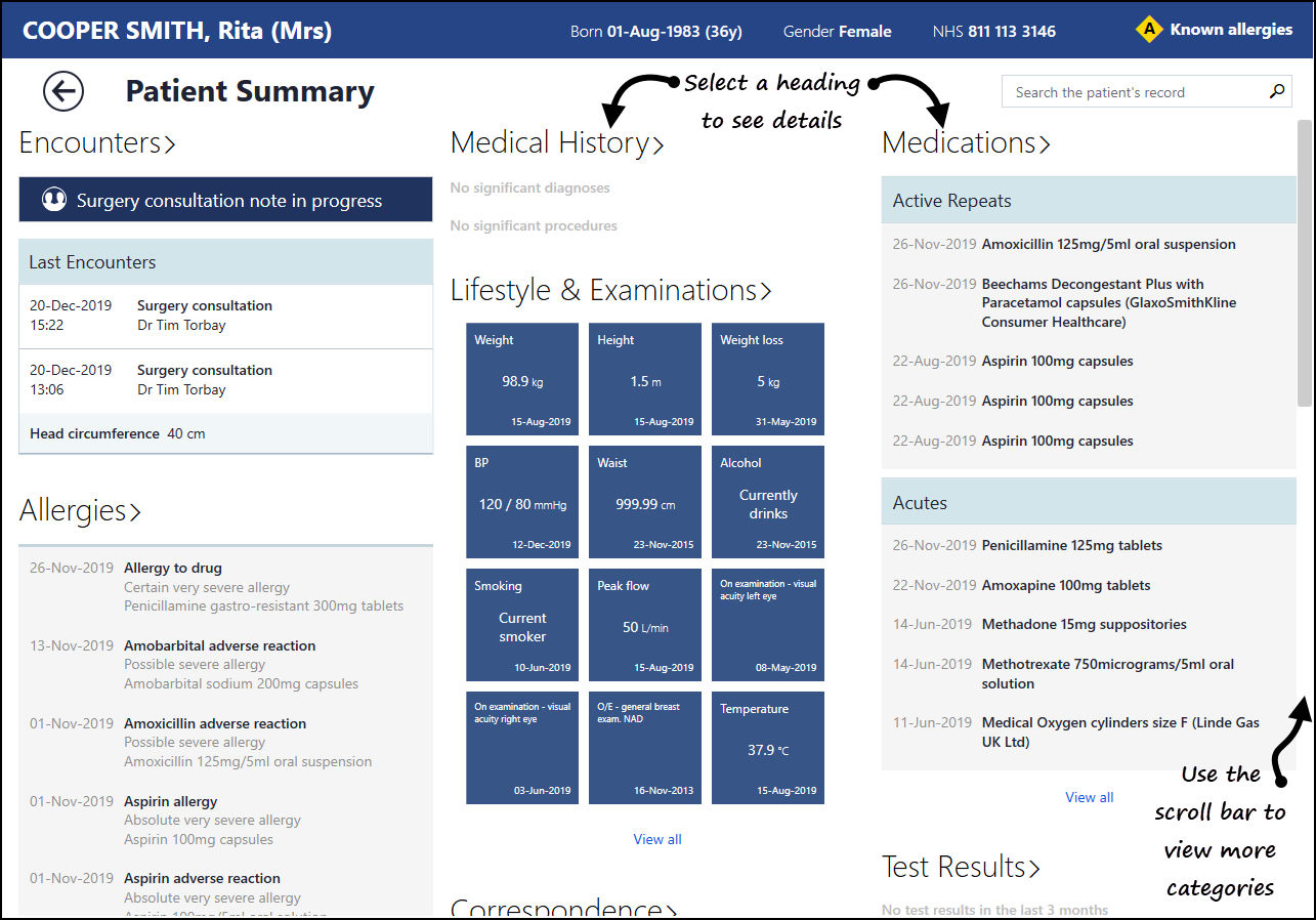 Guidelines On Patient Summary – Product information: Reference ...