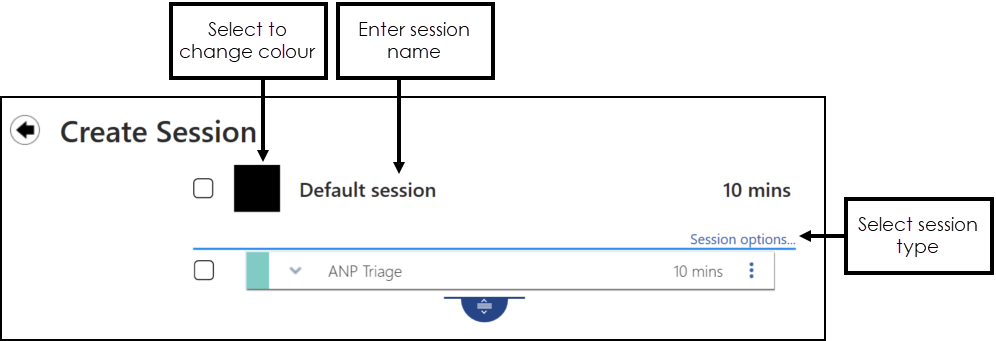 Creating a Session