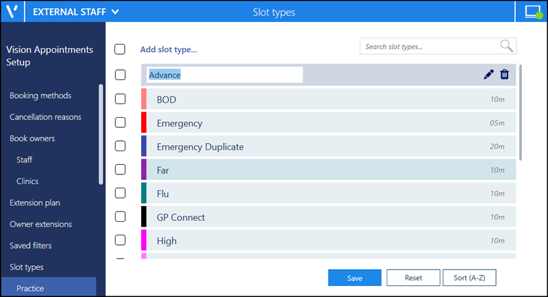Slot Types – Practice