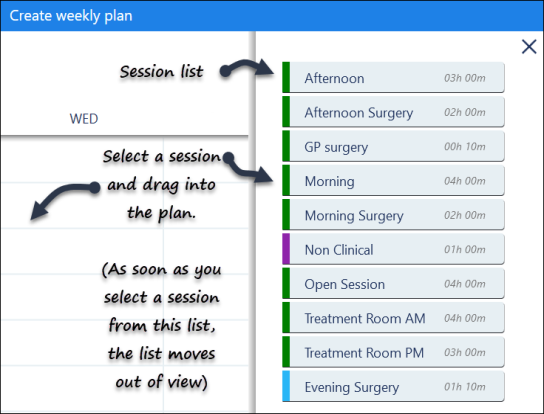 Clinic Weekly Program Examples Edit Weekly Plans