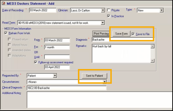 Med3 Example Adding a MED3