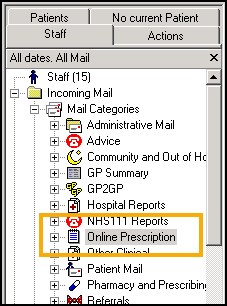 Processing Online Repeat Prescription Requests