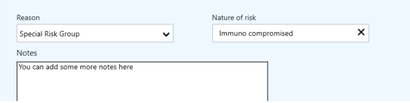 Immunisation Enhancements
